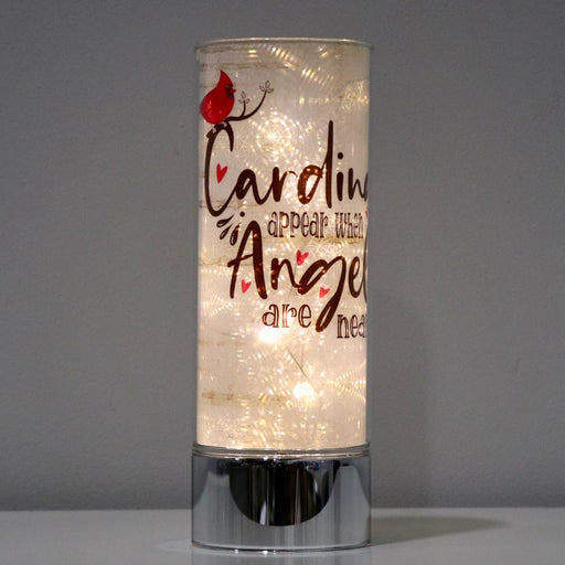 Signature HomeStyles Cylinder Inserts Cardinals Appear Insert for use with Sparkle Glass™ Accent Light