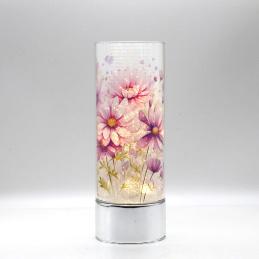 Signature HomeStyles Cylinder Inserts Lavender Daisies Insert for use with Sparkle Glass™ Accent Light