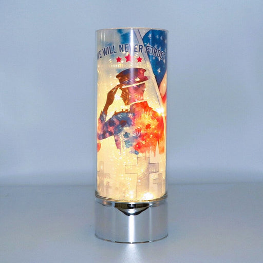 Signature HomeStyles Cylinder Inserts Memorial Day Insert for use with Sparkle Glass® Accent Light