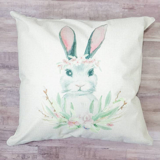 Signature HomeStyles Decorative Accents Bunny Crown Pillow Cover