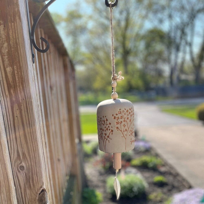 Signature HomeStyles Decorative Accents Ceramic Bell Chime