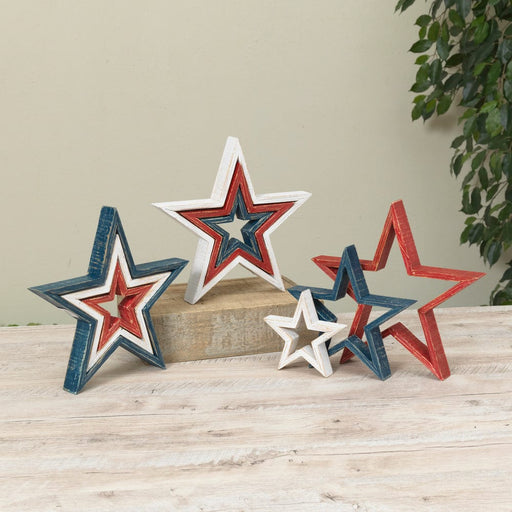 Signature HomeStyles Decorative Accents Nesting Stars Shelf Sitter