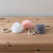 Signature HomeStyles Decorative Accents Pom Pom and Beads 3pc Accent Set
