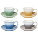 Signature HomeStyles Drinkware Mineral Espresso Cups & Saucers 4pc Set