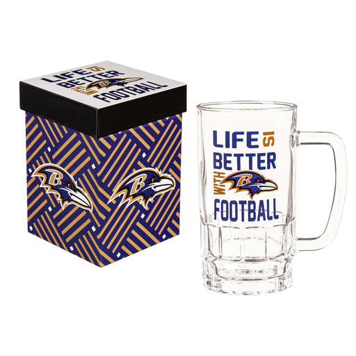 Signature HomeStyles Drinkware NFL Glass Tankard Cup