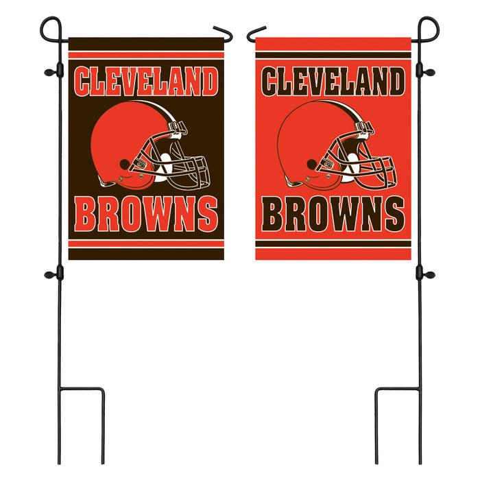 Signature HomeStyles Garden Flags Cleveland Browns NFL Embossed Suede Flag