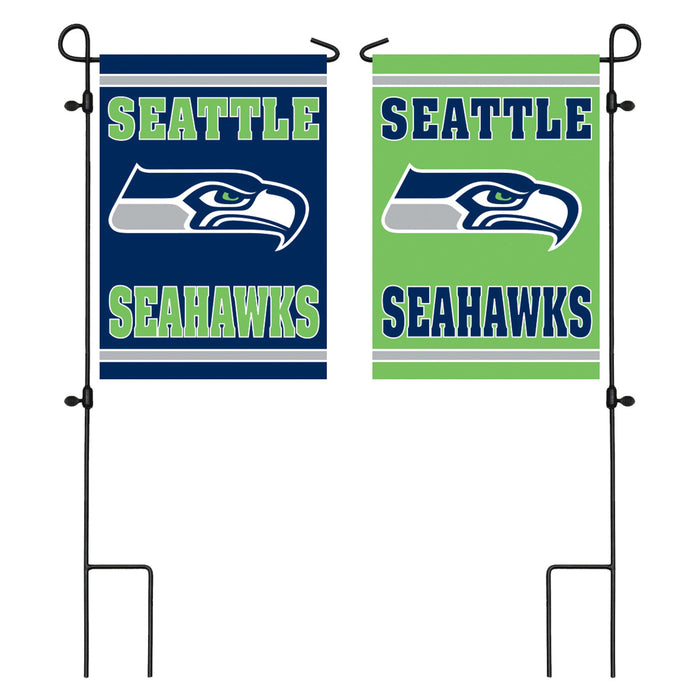 Signature HomeStyles Garden Flags Seattle Seahawks NFL Embossed Suede Flag