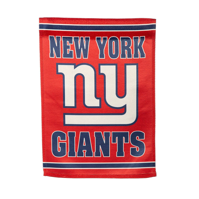 Signature HomeStyles Garden Flags New York Giants NFL Embossed Suede Flag