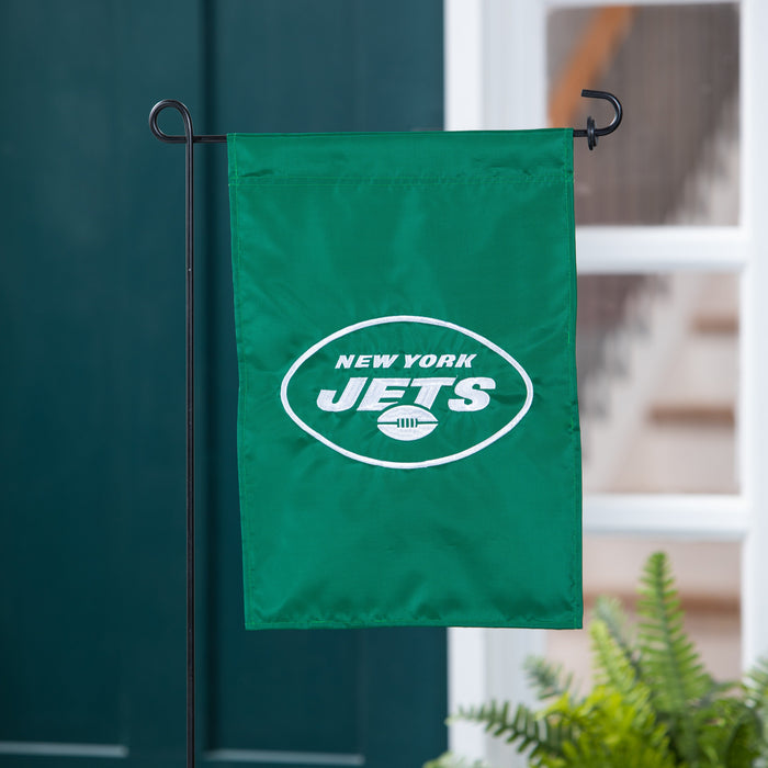 Signature HomeStyles Garden Flags New York Jets NFL Double Sided Flags
