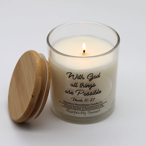 Signature HomeStyles Candle Co. Jar Candle All Good Things Pearfectly Sweet Soy Candle