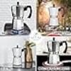 Signature HomeStyles Kitchen Appliance Stovetop Espresso 5 Cup Moka Pot- Silver