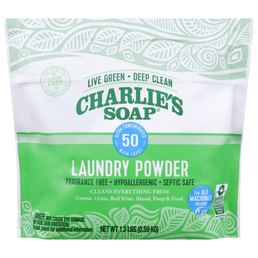 Charlie's Soap Laundry Detergent Charlie's Soap Natural Powder Laundry Detergent- 150 loads
