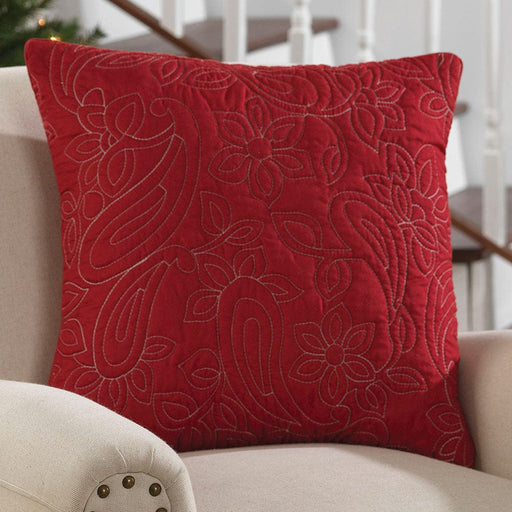 Signature HomeStyles Pillow Covers Christie Quilted 18" Pillow Cover