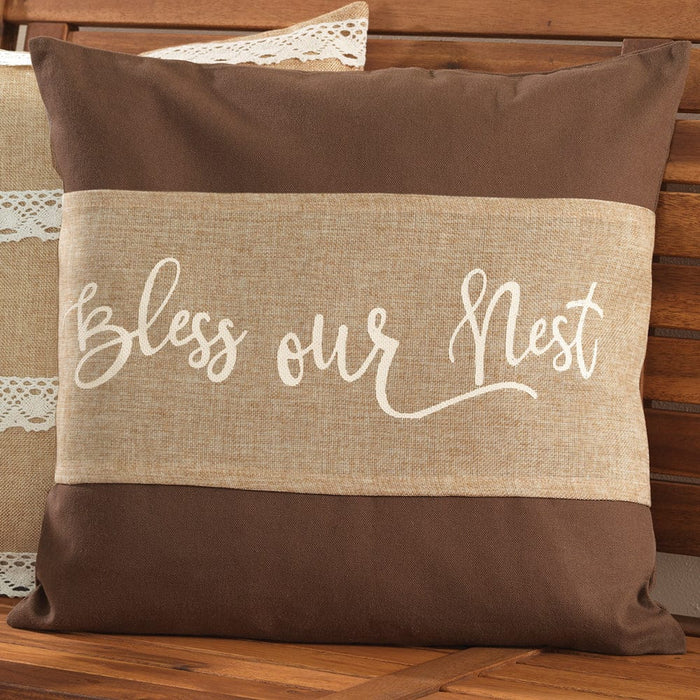 Signature HomeStyles Pillow Wraps Bless our Nest Pillow Wrap
