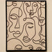 Signature HomeStyles Prints Abstract Man & Woman 2-pc Canvas Print Set