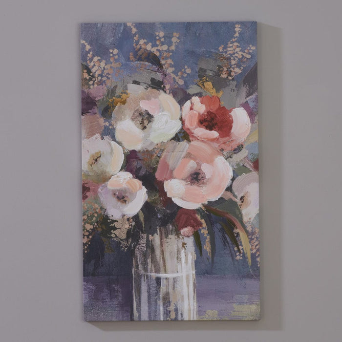 Signature HomeStyles Prints Blushing Flowers Canvas Print