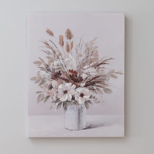 Signature HomeStyles prints Dried Flowers in Vase Canvas Print
