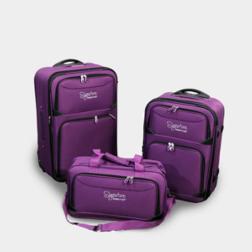 Signature HomeStyles Supplies 3 pc luggage set
