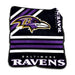 Signature HomeStyles Throws Baltimore Ravens NFL Plush 50" Raschel Throw