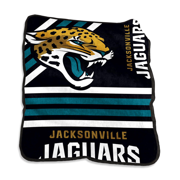 Signature HomeStyles Throws Jacksonville Jaguars NFL Plush 50" Raschel Throw