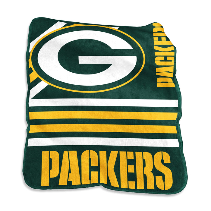 Signature HomeStyles Throws Green Bay Packers NFL Plush 50" Raschel Throw