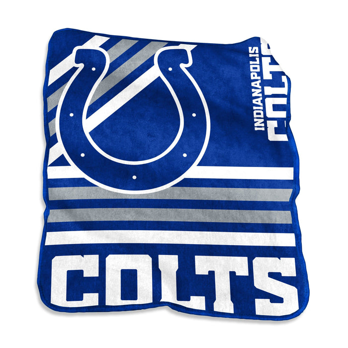 Signature HomeStyles Throws Indianapolis Colts NFL Plush 50" Raschel Throw
