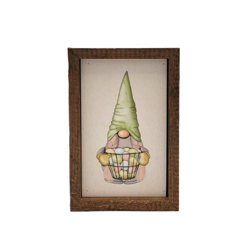 Signature HomeStyles Wall Signs Easter Basket Gnome Sign
