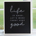 Signature HomeStyles Wall Signs Life Wood Sign