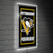 Signature HomeStyles Wall Signs Pittsburgh Penguins NHL Neo Lite Rectangle Wall Sign