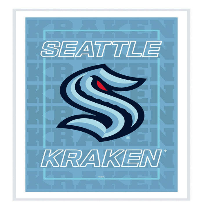 Signature HomeStyles Wall Signs Seattle Kraken NHL Neo Lite Rectangle Wall Sign