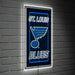 Signature HomeStyles Wall Signs St Louis Blues NHL Neo Lite Rectangle Wall Sign