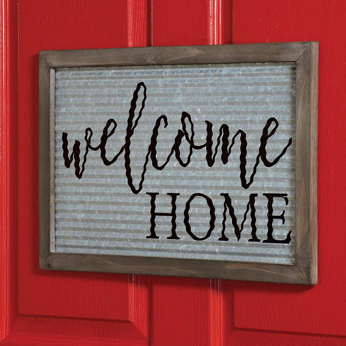 Signature HomeStyles Wall Signs Rustic Welcome Home Wood Sign