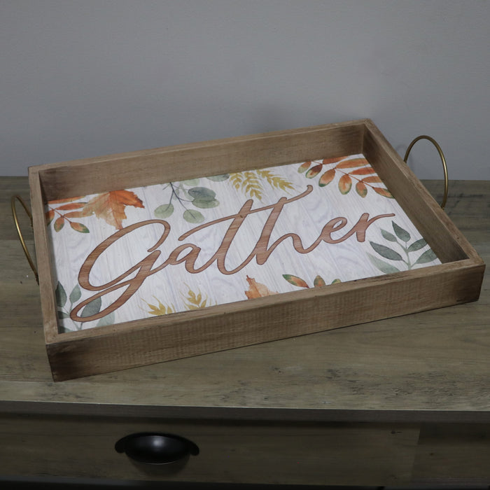 Gather Wood Tray