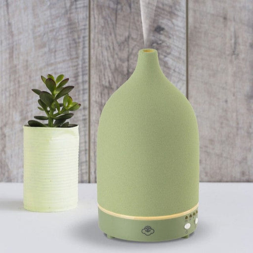 Signature HomeStyles Aroma Diffusers Vapor Green Ceramic Diffuser