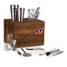 Signature HomeStyles Bar Tools Cincinnati Bengals NFL Madison Acacia Tabletop Bar Set