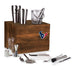 Signature HomeStyles Bar Tools Houston Texans NFL Madison Acacia Tabletop Bar Set