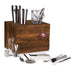 Signature HomeStyles Bar Tools San Francisco 49ers NFL Madison Acacia Tabletop Bar Set