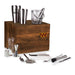 Signature HomeStyles Bar Tools Washington Commanders NFL Madison Acacia Tabletop Bar Set