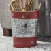 Signature HomeStyles Buckets Merry Christmas Metal Bucket