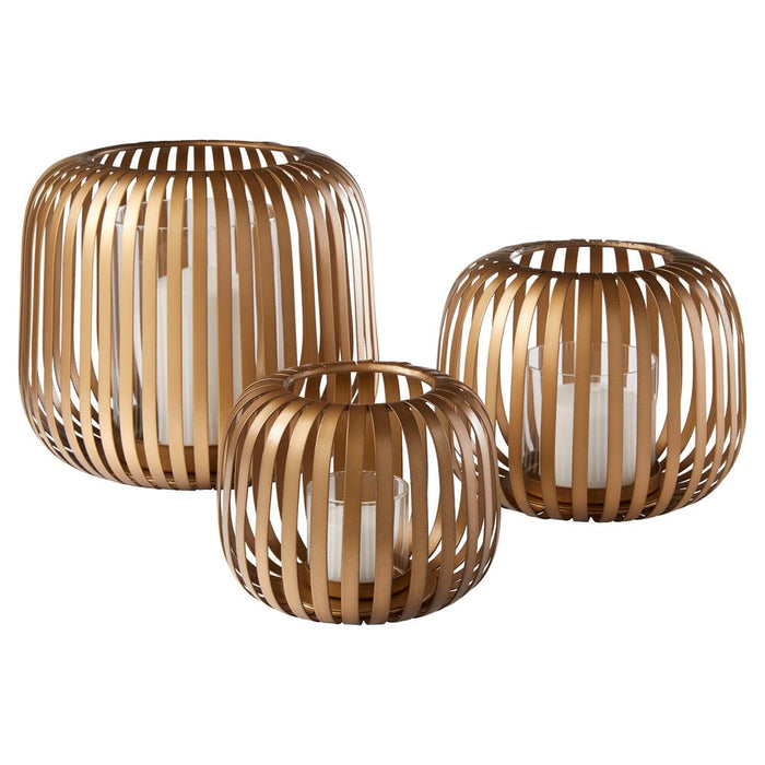 Cyan Design Candle Holders Liny Hurricane - Gold