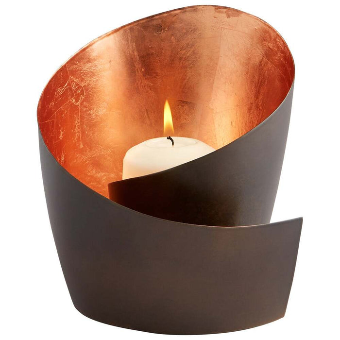 Cyan Design Candle Holders Mars Copper Candleholder