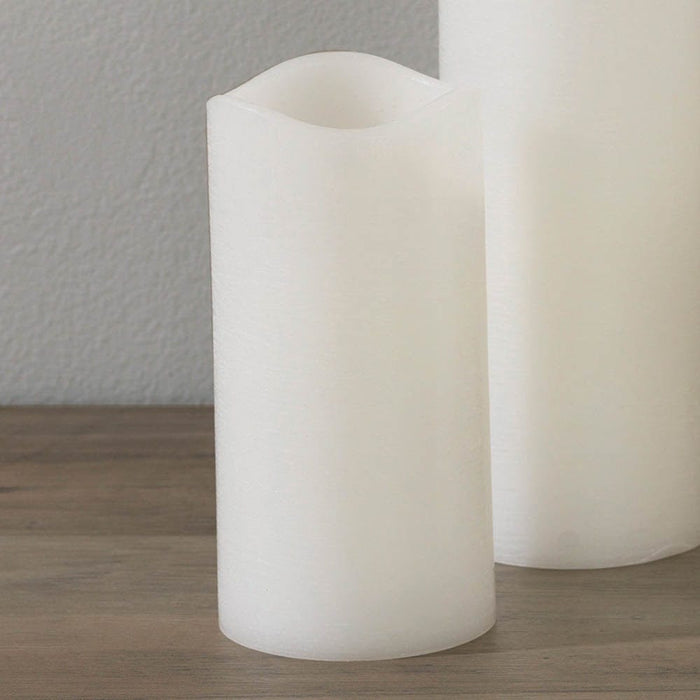 Signature HomeStyles Candles White 6" Flameless Candle with Timer