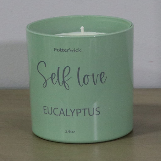 Signature HomeStyles Candles Eucalyptus Soy Blend Candle- 24oz