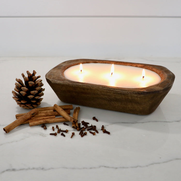 Signature HomeStyles Candles Holidays Dough Bowl Candle