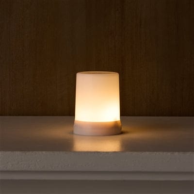 Signature HomeStyles Candles 3" / White Luminary Flame LED Candle
