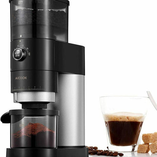 Signature HomeStyles Coffee Accessories Stainless Steel Burr Coffee Grinder