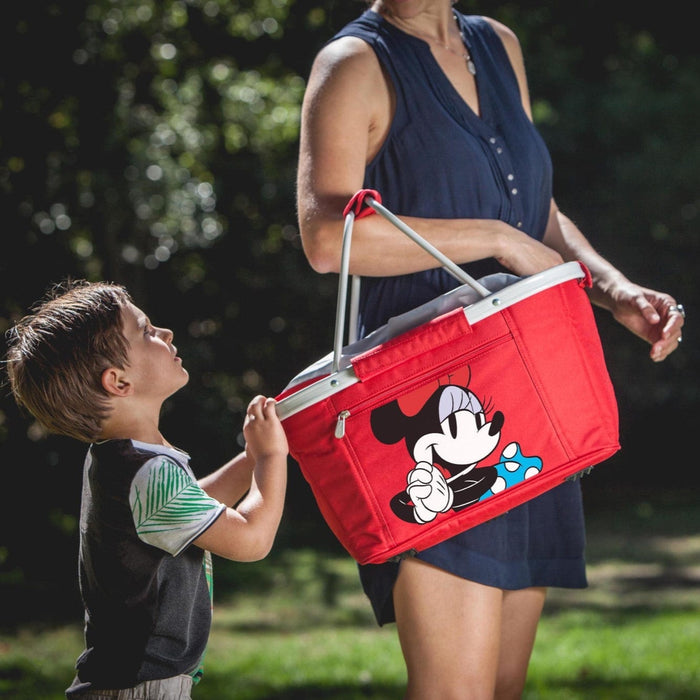 Signature HomeStyles Coolers Minnie Mouse - Red Basket Collapsible Cooler Tote