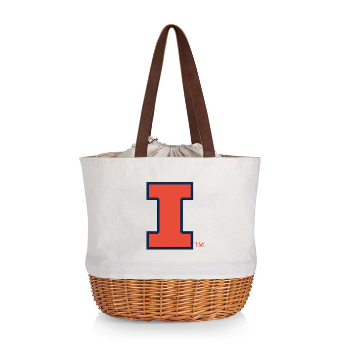 Signature HomeStyles Coolers University of Illinois NCAA Coronado Basket Tote