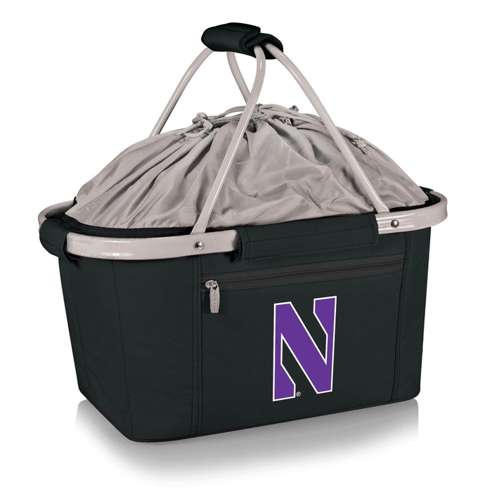 Signature HomeStyles Coolers Northwestern University NCAA Metro Basket Cooler Collapsible Tote