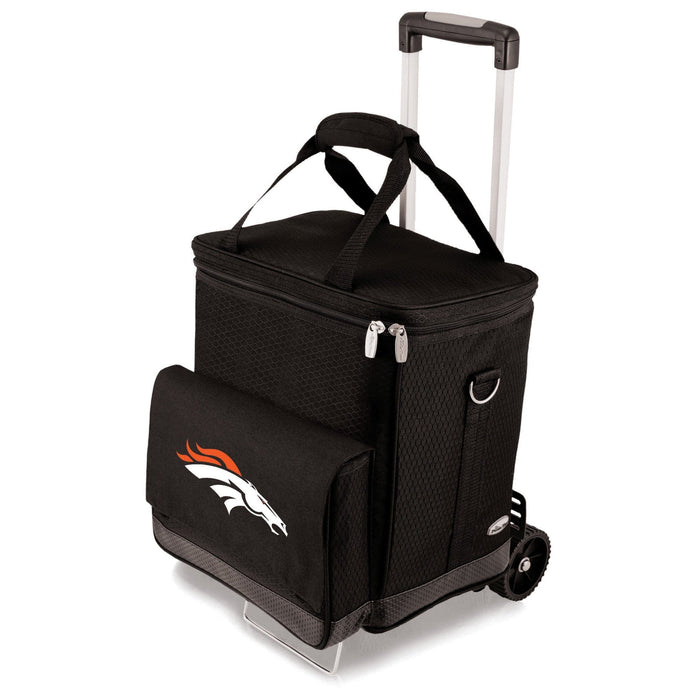 Signature HomeStyles Coolers Denver Broncos NFL 6-Bottle Wine Cooler Tote with Trolley